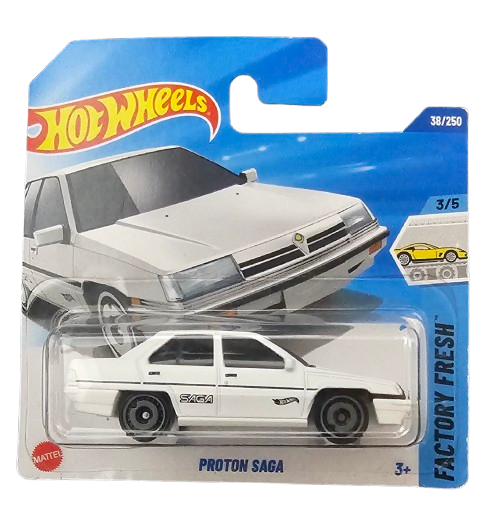 Hot Wheels Proton Saga Blanco