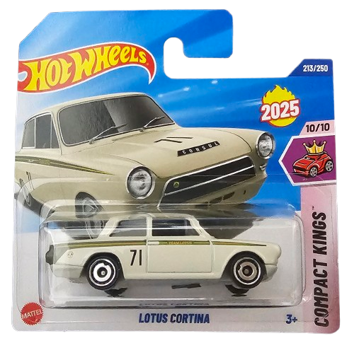 Hot Wheels Lotus Cortina Beige