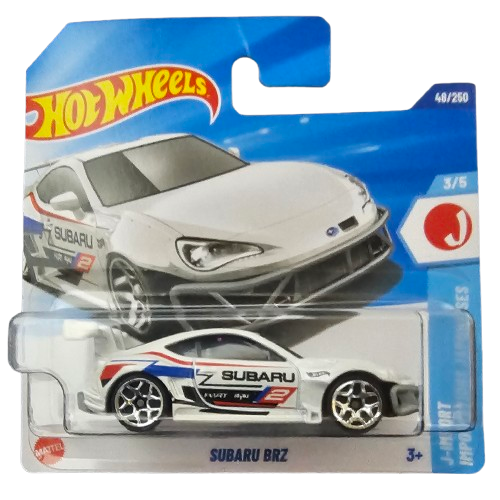 Hot Wheels Subaru BRZ Blanco