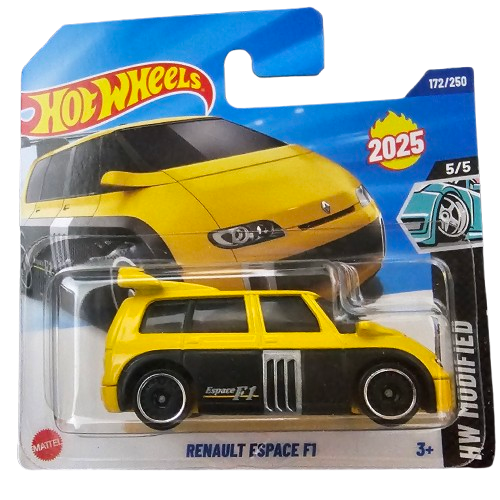 Hot Wheels Renault Space F1 Amarillo / Negro