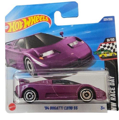 Hot Wheels Bugatti EB110 SS Morado