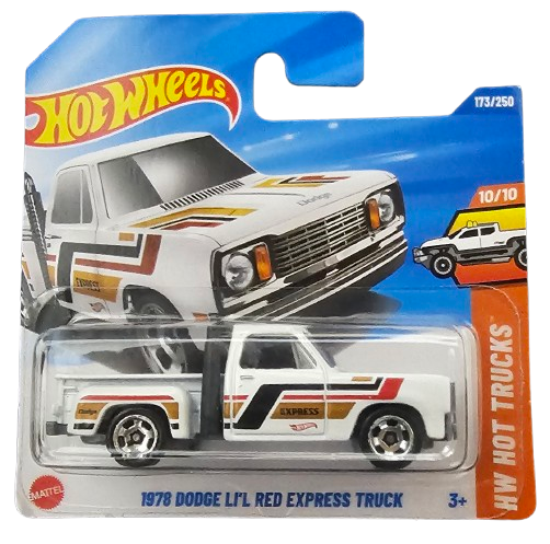 Hot Wheels Dodge Li L Red Express Truck 1978 Blanca