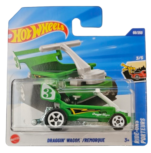 Hot Wheels Draggin Wagon Verde