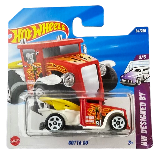 Hot Wheels Gotta Go Rojo