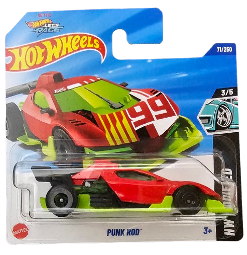 Hot Wheels Punk Rod Rojo