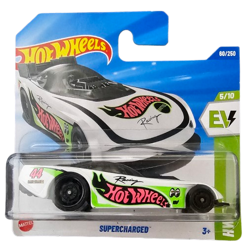 Hot Wheels Supercharged Blanco