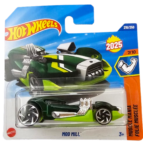 Hot Wheels Mod Mill Verde