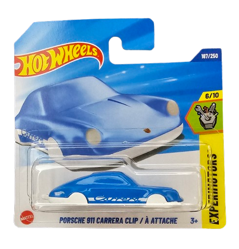 Hot Wheels Porsche 911 carrera Clip Azul
