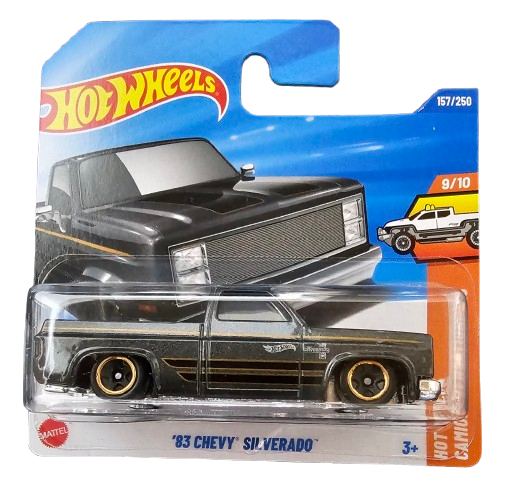 Hot Wheels Chevy Silverdo 83 Negra