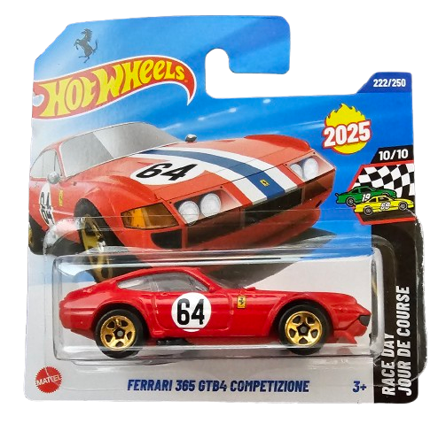 Hot Wheels Ferrary 365 GTB4 Competizione Rojo