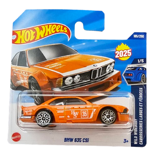 Hot Wheels BMW 635 CSI Naranja