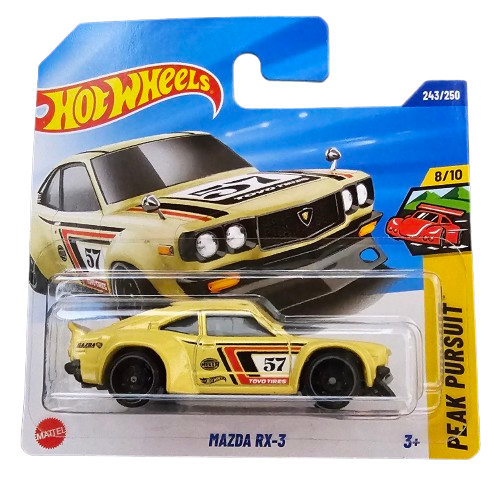 Hot Wheels Mazda RX3 Amarillo