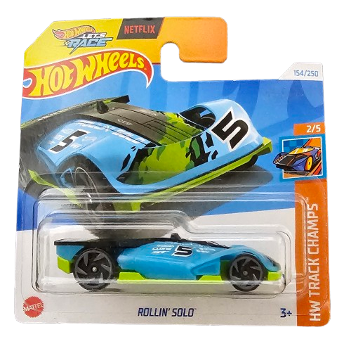 Hot Wheels Rolling Solo Azul