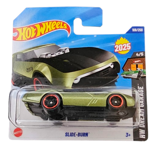 Hot Wheels Slide Burn Verde
