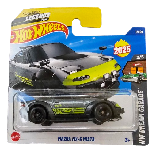 Hot Wheels Mazda MX-5 Miata Gris