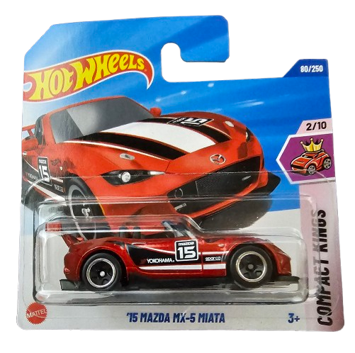 Hot Wheels Mazda MX-5 Miata 2015 Rojo