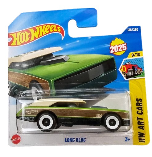Hot Wheels Long Bloc Verde