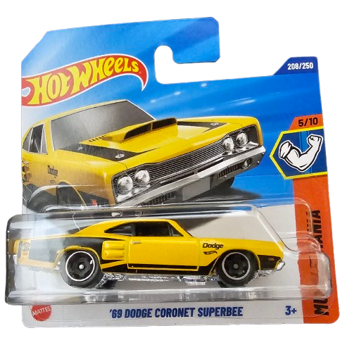 Hot Wheels Dodge Coronet Superbee 1969 Amarillo