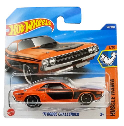 Hot Wheels Dodge Challenger 1971 Naranja