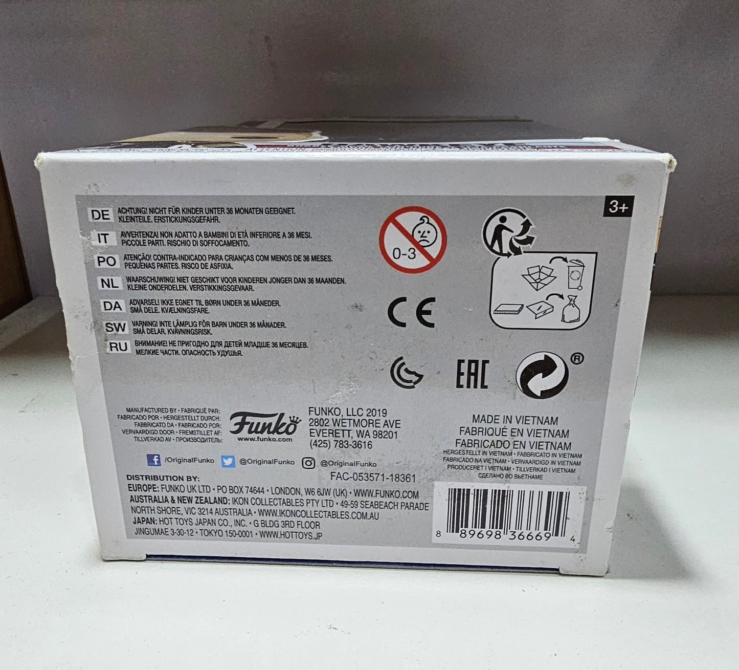 Funko Pop Marvel Hawkeye 457 (La Caja puede no estar perfecta ver fotos)