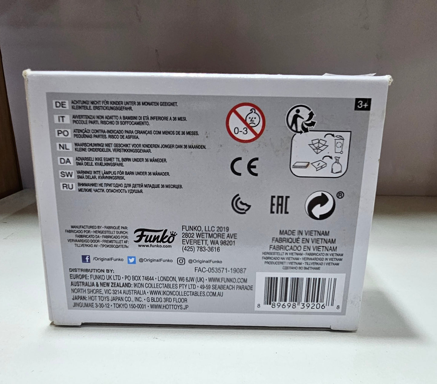 Funko Pop Marvel Mysterio 473 (La Caja puede no estar perfecta ver fotos)