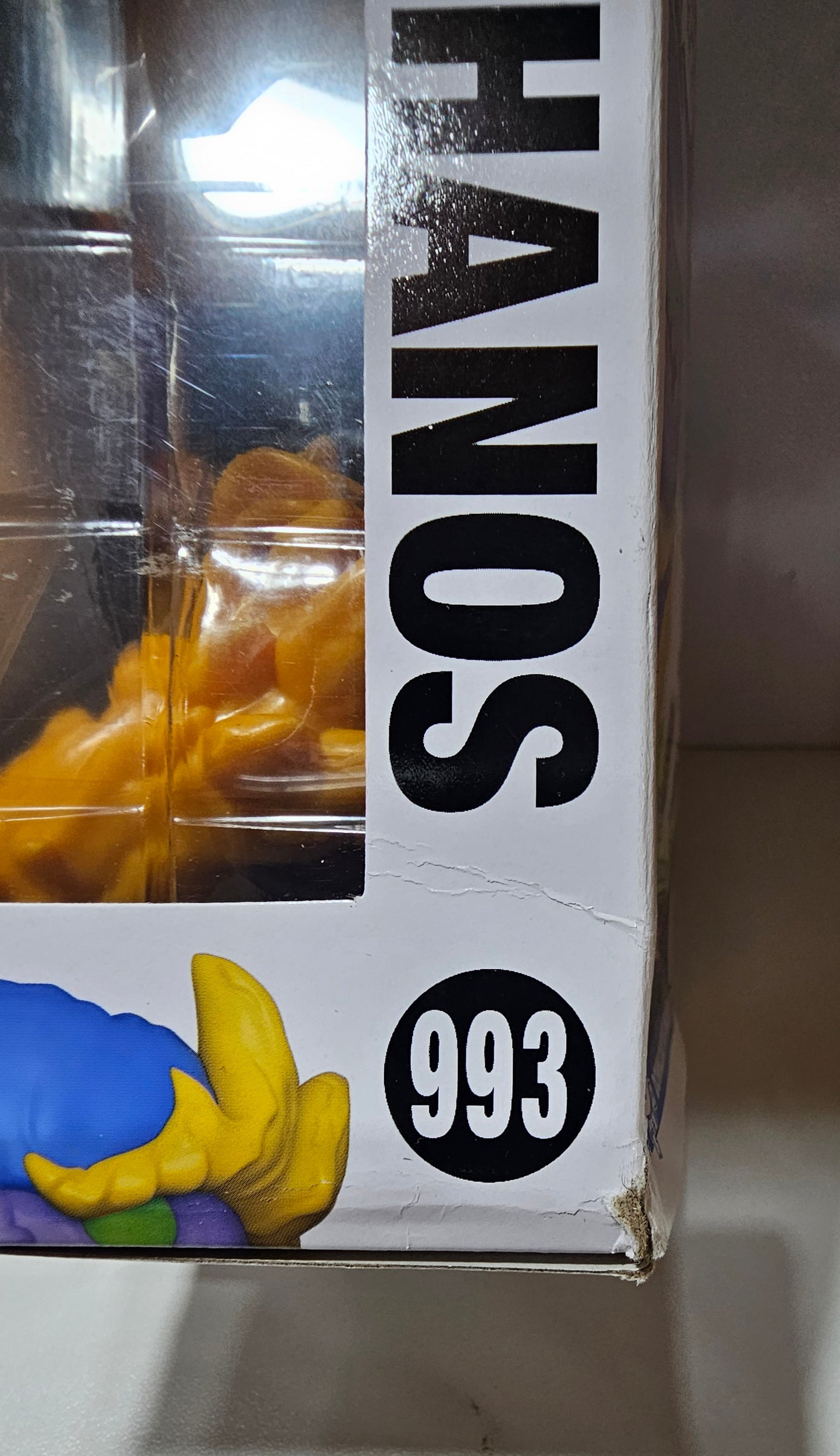 Funko Pop Marvel Avengers Thanos 993 (La Caja puede no estar perfecta ver fotos)