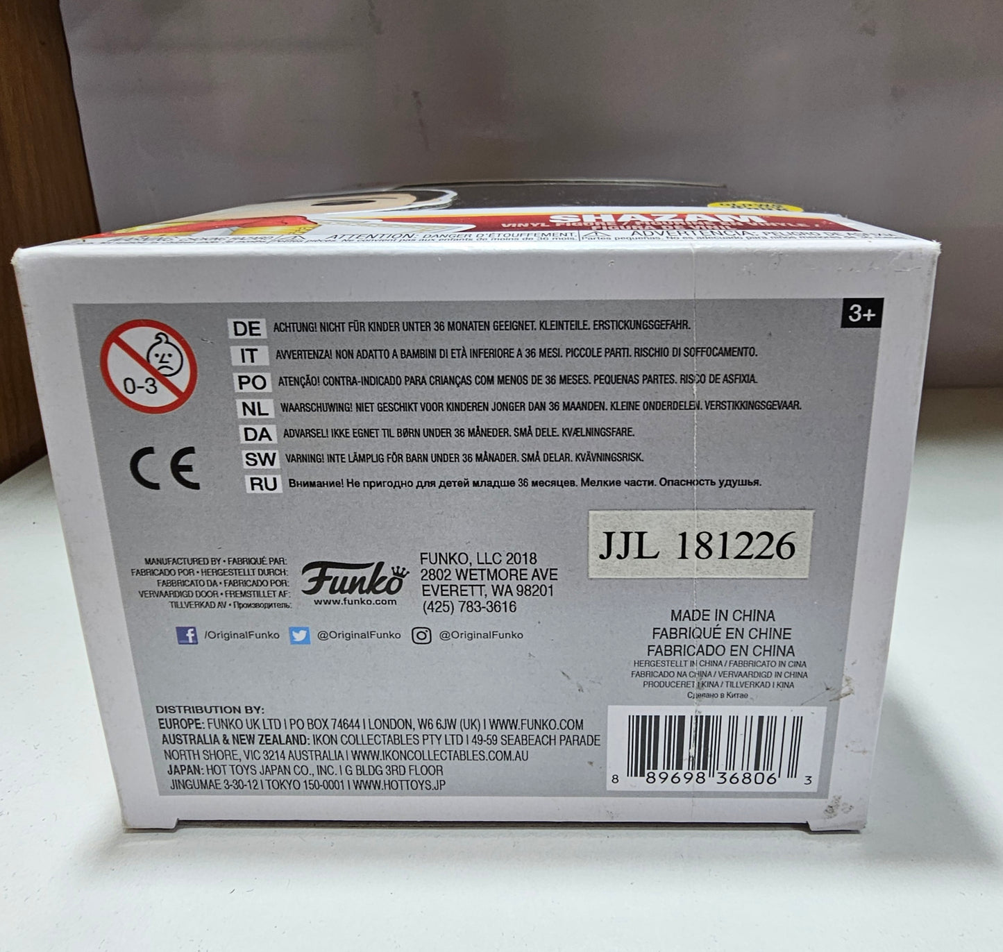 Funko Pop DC Comics Black Hand 384 (La Caja puede no estar perfecta ver fotos)