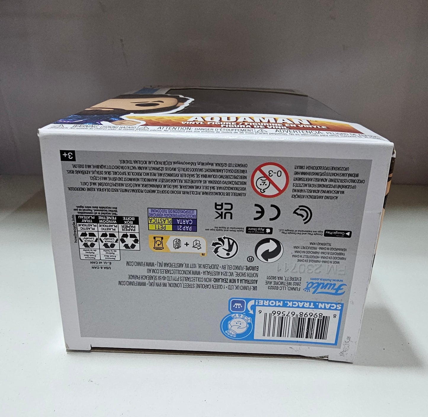 Funko Pop DC Comics Aquaman 1302 (La Caja puede no estar perfecta ver fotos)