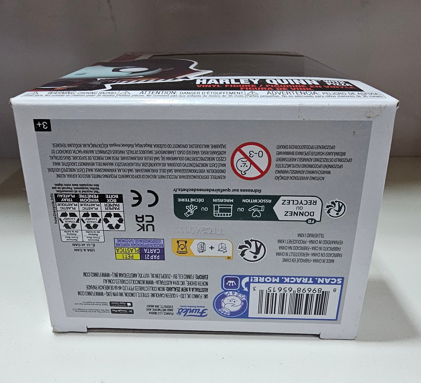 Funko Pop DC Comics Harley Quinn Con Pizza 452 (La Caja puede no estar perfecta ver fotos)