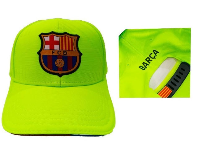 FC Barcelona Gorra Cross Fluor Amarrilla Adulto