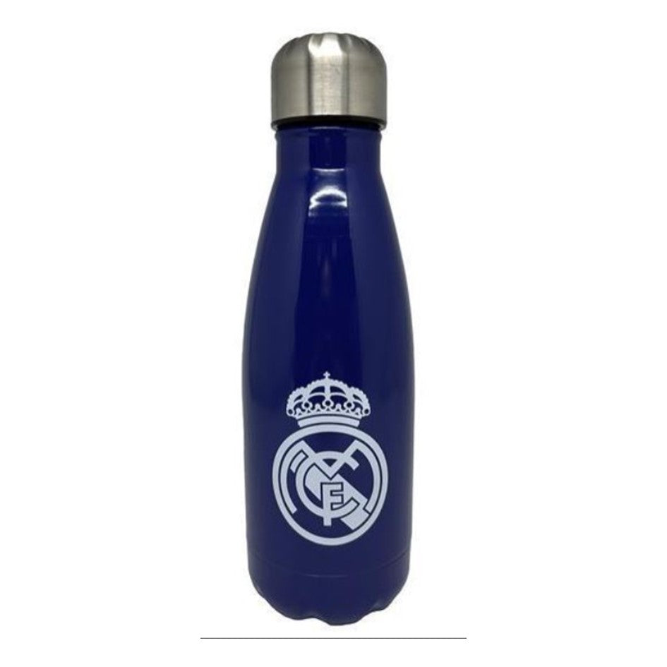 Botella, Cantimplora Azul del Real Madrid en Acero Inox 550ml 55cl Licencia Oficial