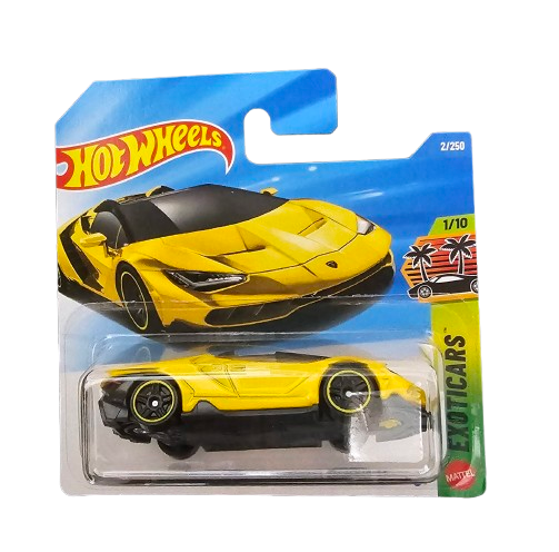Hot Wheels Lamborghini Cetenario Amarillo