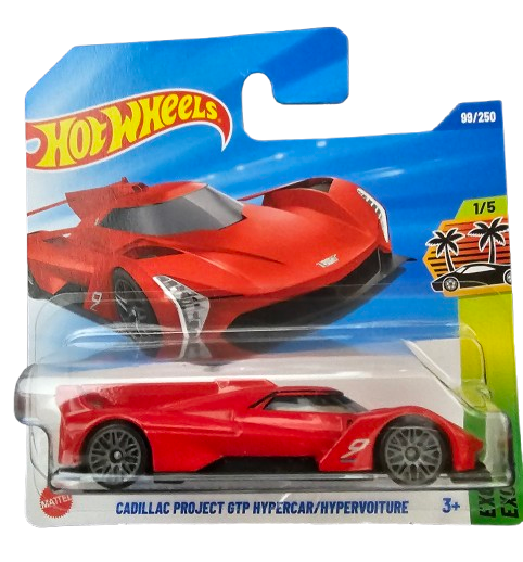 Hot Wheels Cadillac Project GTP Hipercar Rojo