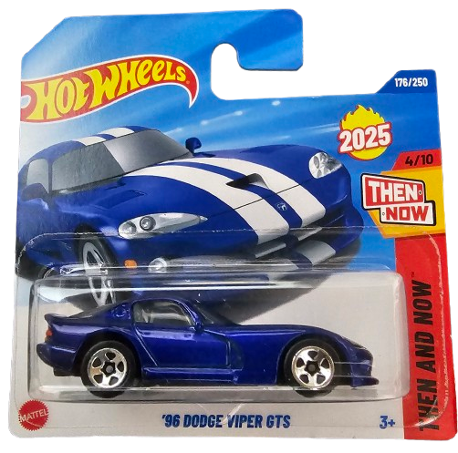 Hot Wheels Dodge Viper GTS 96 Azul