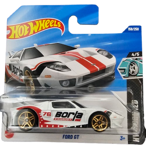 Hot Wheels Ford GT Blanco