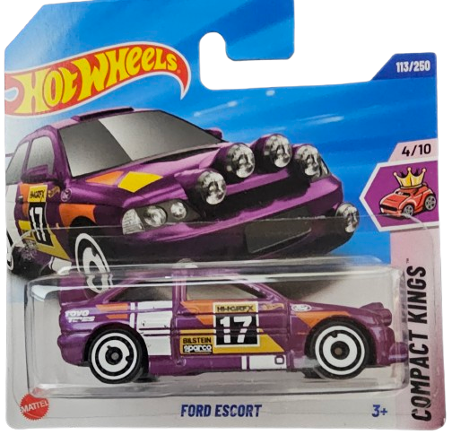 Hot Wheels Ford Escort Morado