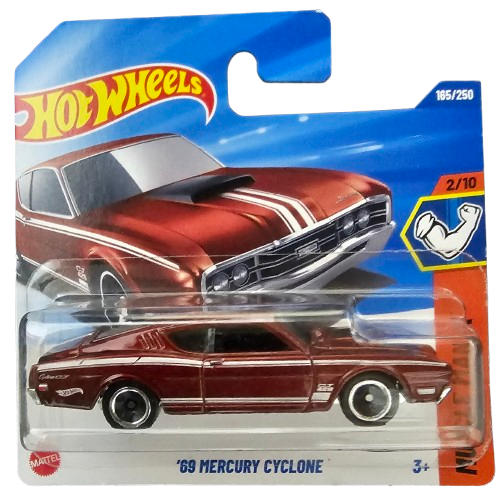 Hot Wheels Mercury Cyclone 69 Burdeos