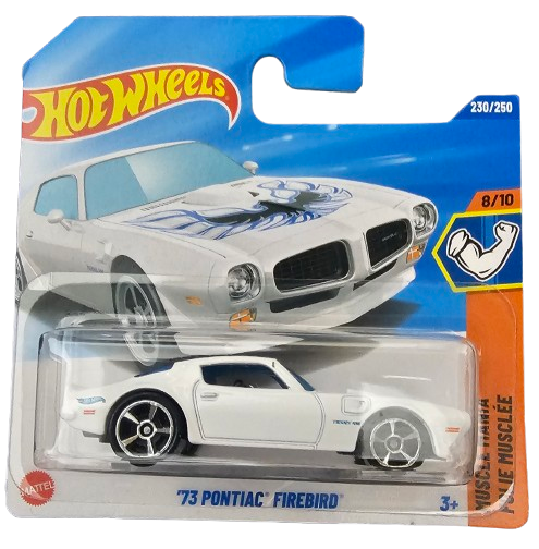 Hot Wheels Pontiak Firebird 73 Blanco