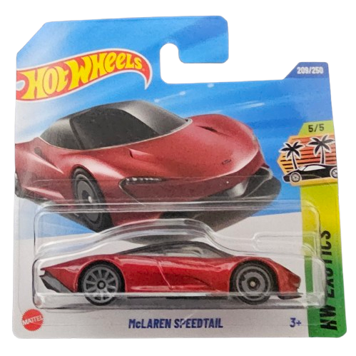 Hot Wheels McLaren Speedtail Rojo