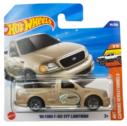 Hot Wheels Ford F150 SVT Lightning Caqui