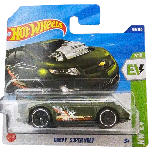 Hot Wheels Chevy Super Volt Verde