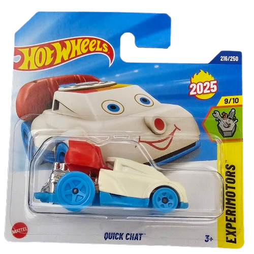Hot Wheels Quick Chat Blanco