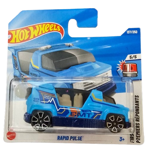 Hot Wheels Rapid Pulse Azul EMT
