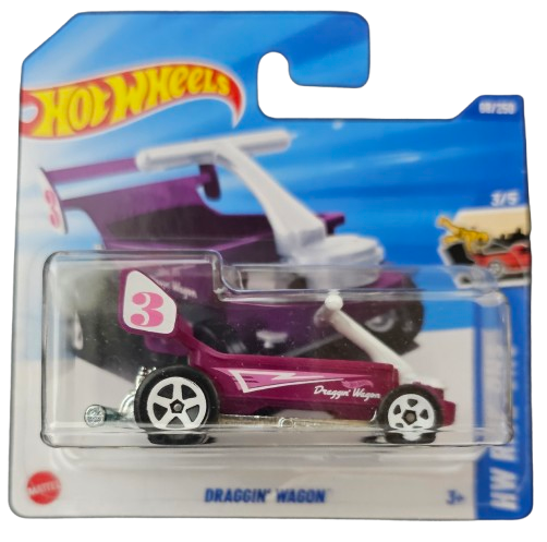 Hot Wheels Draggin Wagon Morado