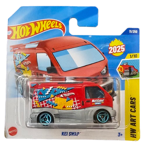 Hot Wheels Kei Swap Roja
