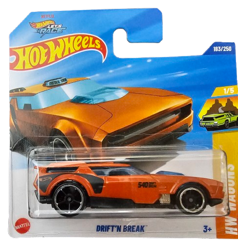Hot Wheels Drift N Break Naranja