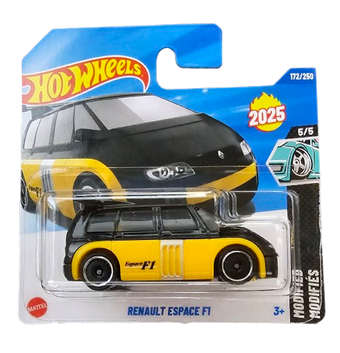 Hot Wheels Renault Espece F1 Negro Amatillo