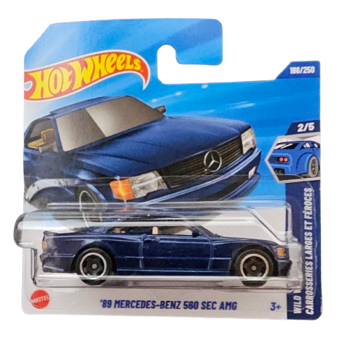Hot Wheels Mercedes Benz 500 Sec AMG 89 Azul