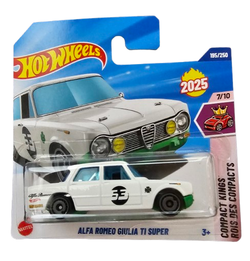 Hot Wheels Alfa Romeo Giulia Blanco