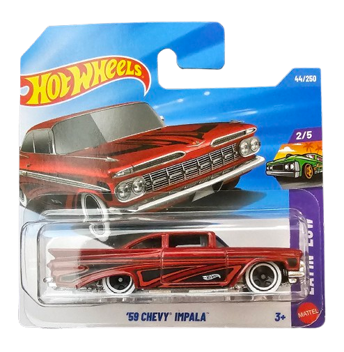 Hot Wheels Chevy Impala 1959 Burdeos